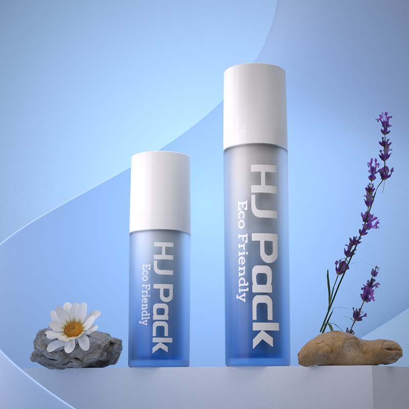 25 mm 10 ml 15 ml roterende dubbelwandige cosmetische verpakking zonder lucht