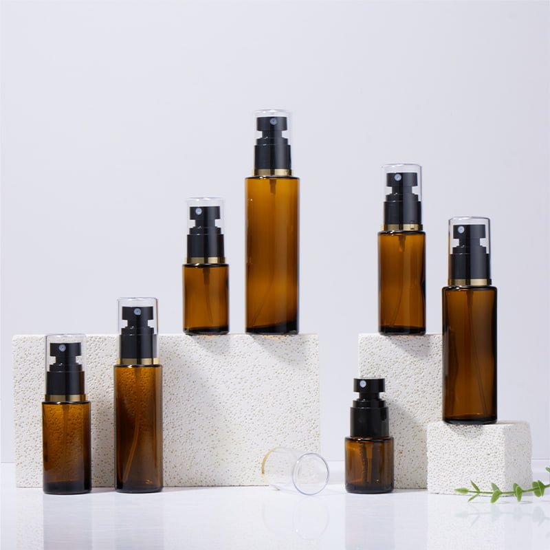20 ml 30 ml 40 ml 50 ml 60 ml 80 ml 100 ml amberkleurige glazen spuitfles